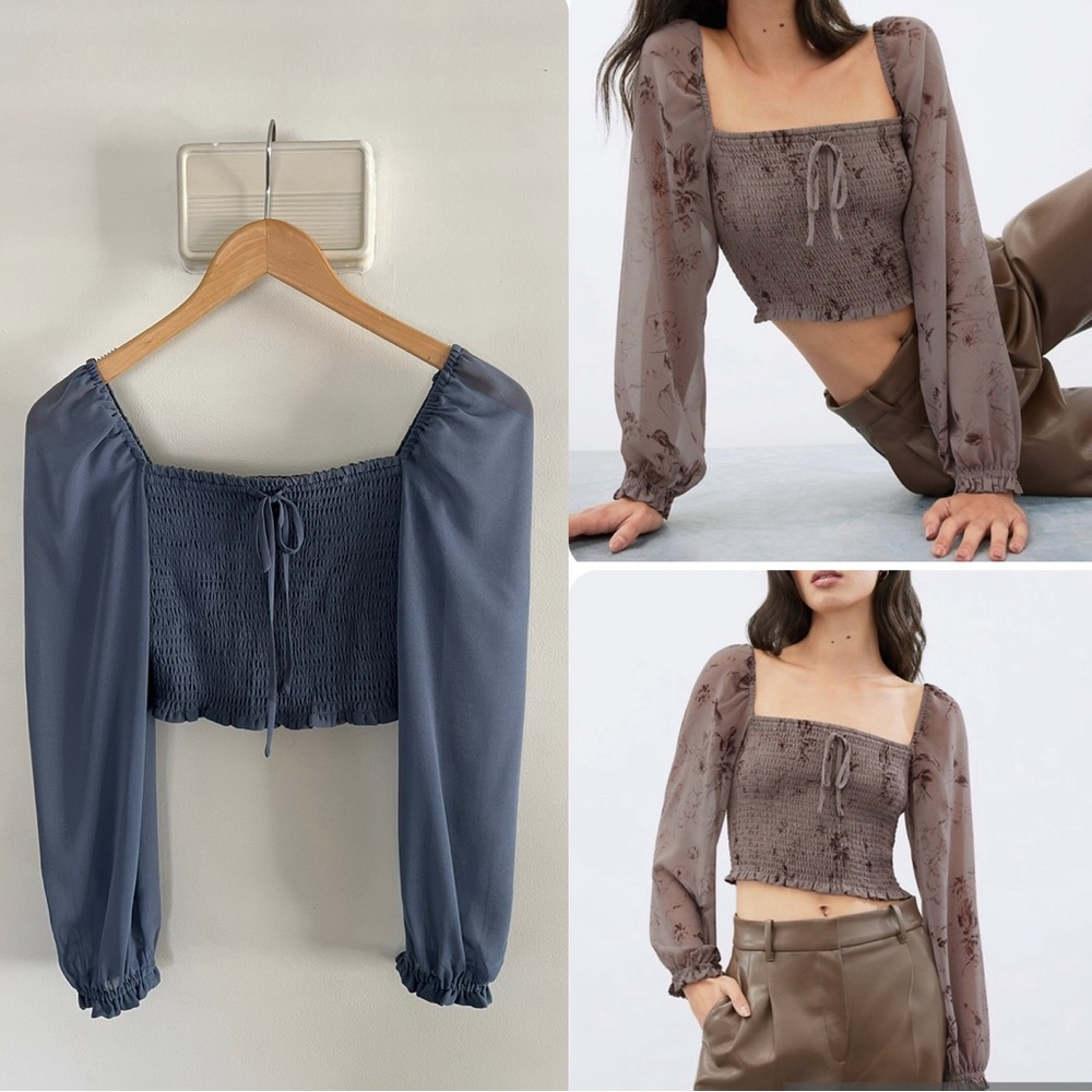 New Wilfred Saga Long Sleeve Blouse